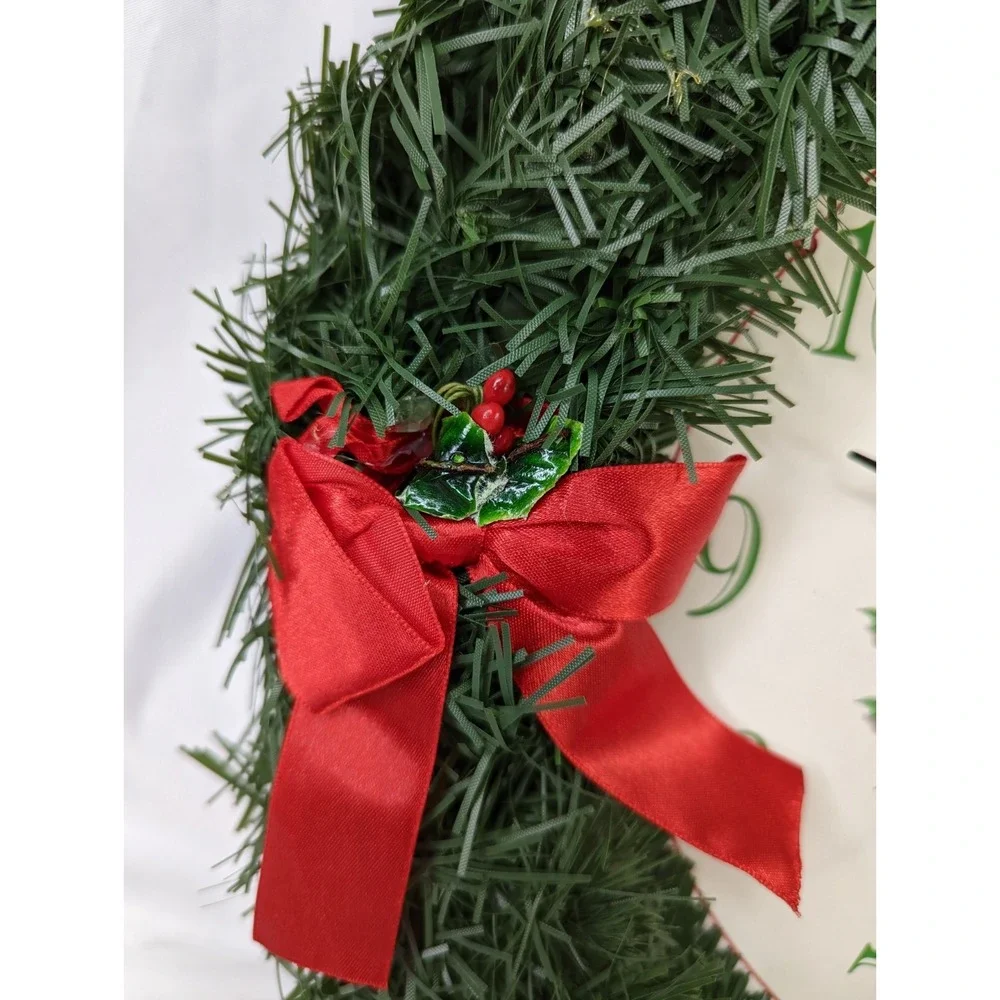 Christmas Wreath Musical Clock Emson 1999‎ Works